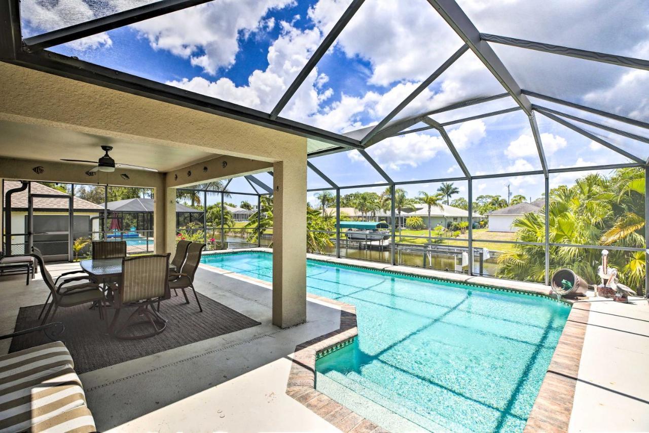 Cape Coral Canalfront Home With Pool And Dock Buitenkant foto